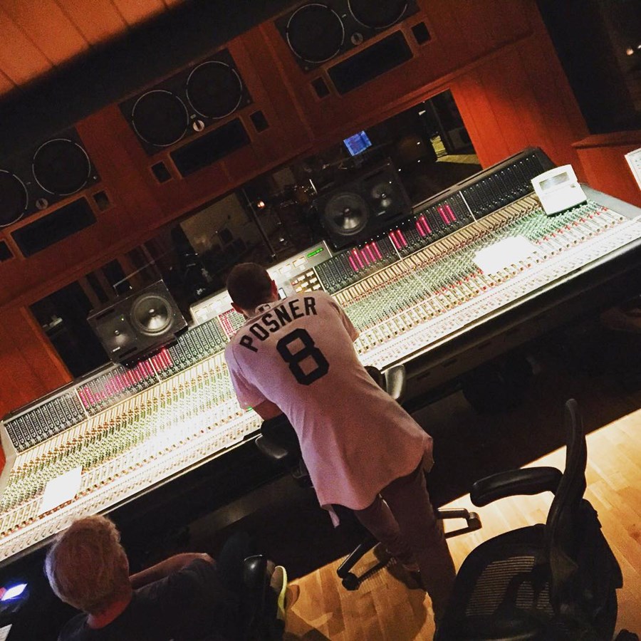 Mike Posner recording at The Village Recorder studio in Los Angeles, CA August 19, 2015
instagram.com/mikeposner
