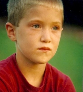 Mike Posner as a young boy in 1997
