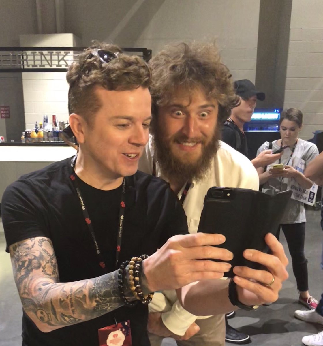 JoJo Wright and Mike Posner at iHeartRadio Music Festival on September 21, 2018
JoJo Wright and Mike Posner at iHeartRadio Music Festival on September 21, 2018
