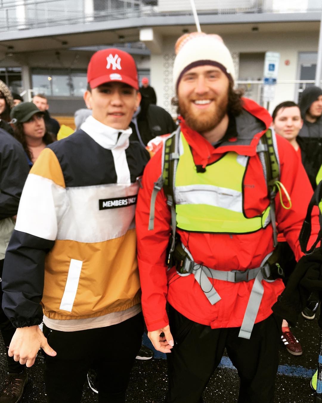 Mike Posner in Asbury Park, NJ on April 15, 2019
Photo credit: instagram.com/ebeofficiall
