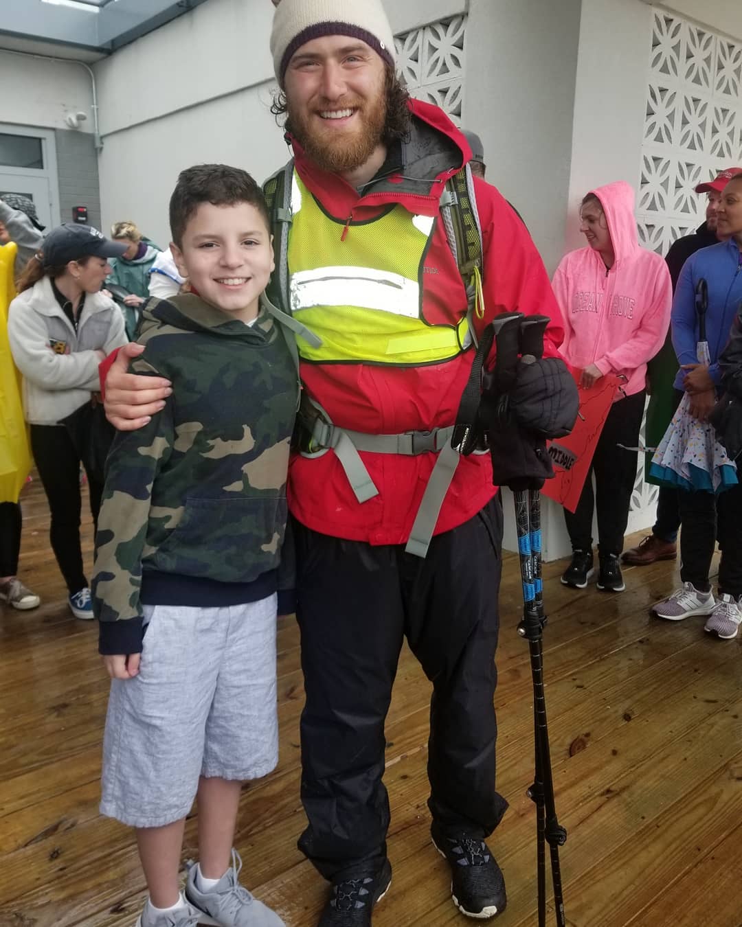 Mike Posner in Asbury Park, NJ on April 15, 2019
Photo credit: instagram.com/alessandra_0607
