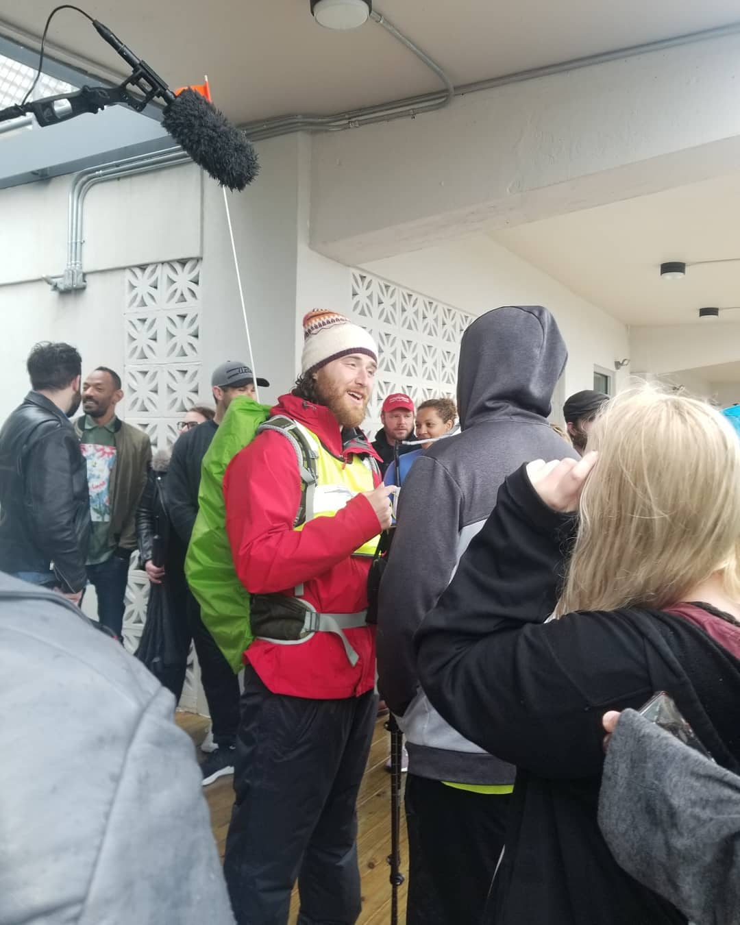 Mike Posner in Asbury Park, NJ on April 15, 2019
Photo credit: instagram.com/alessandra_0607

