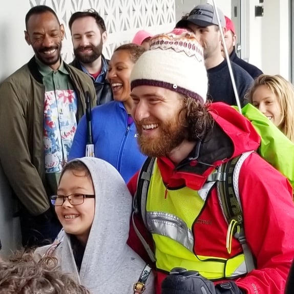 Mike Posner in Asbury Park, NJ on April 15, 2019
Photo credit: instagram.com/theasburyparkboardwalk
