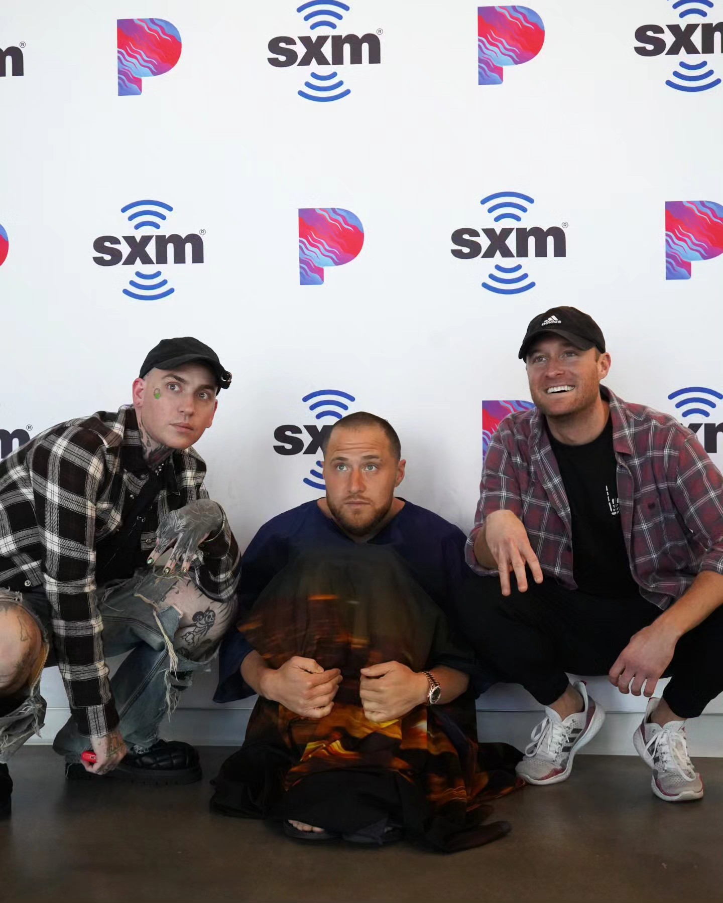 Mike Posner & blackbear at SiriusXM Hits 1 to talk about their new album Mansionz 2
