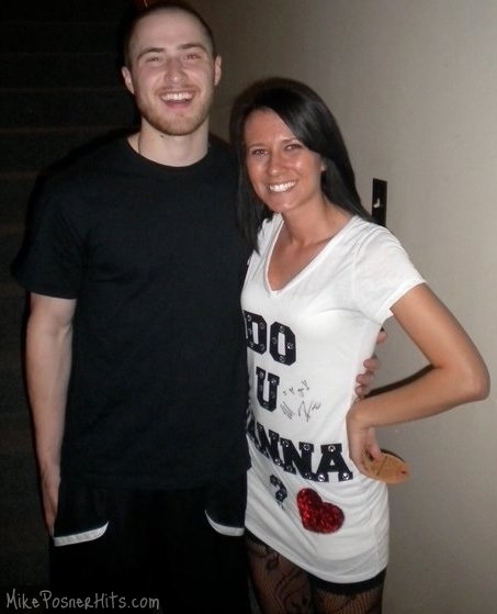 Linzy Peterson with Mike Posner - May 7, 2011
Linzy Peterson with Mike Posner - May 7, 2011