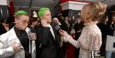 Mansionz attended the 59th Annual Grammy Awards in February 2017
