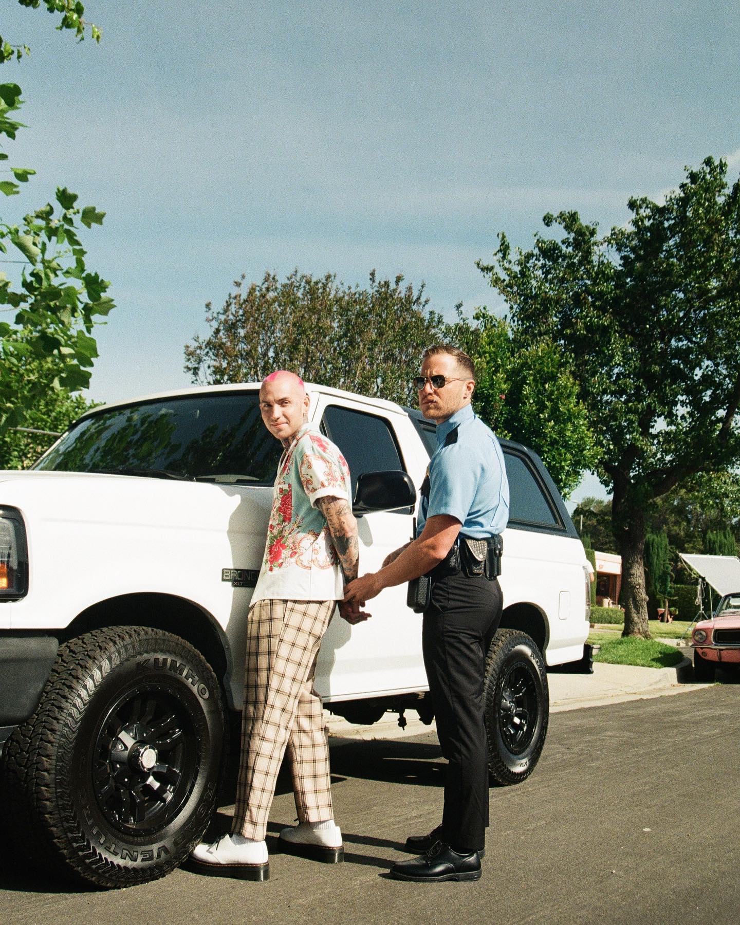 Mike Posner plays a Policeman in blackbear & Machine Gun Kelly's "GFY" official music video
 Mike Posner plays a Policeman in blackbear & Machine Gun Kelly's "GFY" official music video