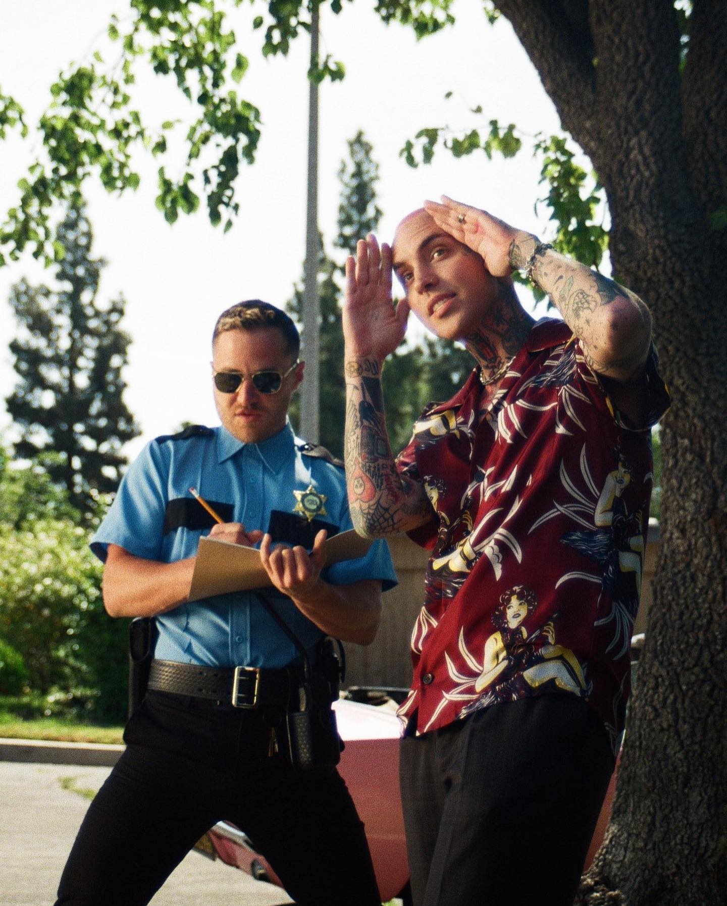 Mike Posner plays a Policeman in blackbear & Machine Gun Kelly's "GFY" official music video
 Mike Posner plays a Policeman in blackbear & Machine Gun Kelly's "GFY" official music video