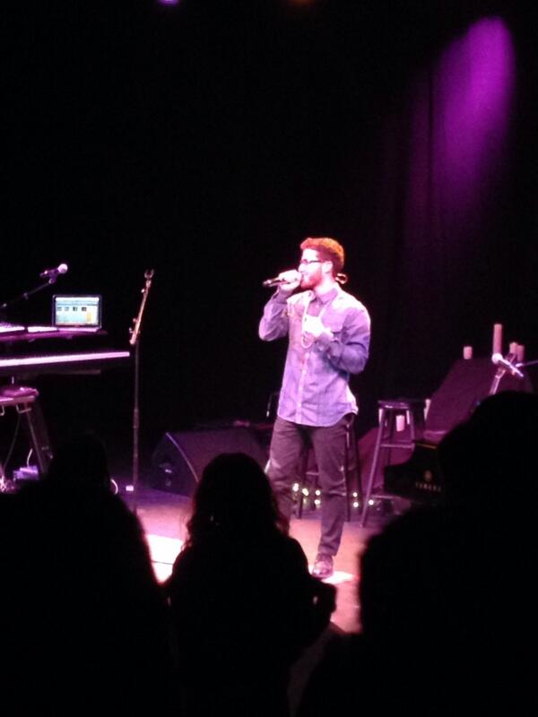 Mike Posner performing on his Unplugged Tour at City Theatre in Detroit, MI 4/6/14
Twitter @hannahwicki
Mike Posner performing on his Unplugged Tour at City Theatre in Detroit, MI 4/6/14
Twitter @hannahwicki