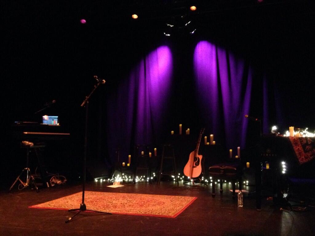 Mike Posner's stage on his Unplugged Tour at City Theatre in Detroit, MI 4/6/14
Twitter @terconway
Mike Posner's stage on his Unplugged Tour at City Theatre in Detroit, MI 4/6/14
Twitter @terconway