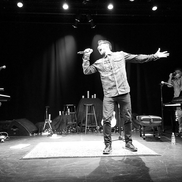 Mike Posner performing on his Unplugged Tour at City Theatre in Detroit, MI 4/6/14
Instagram @mariafada
Mike Posner performing on his Unplugged Tour at City Theatre in Detroit, MI 4/6/14
Instagram @mariafada