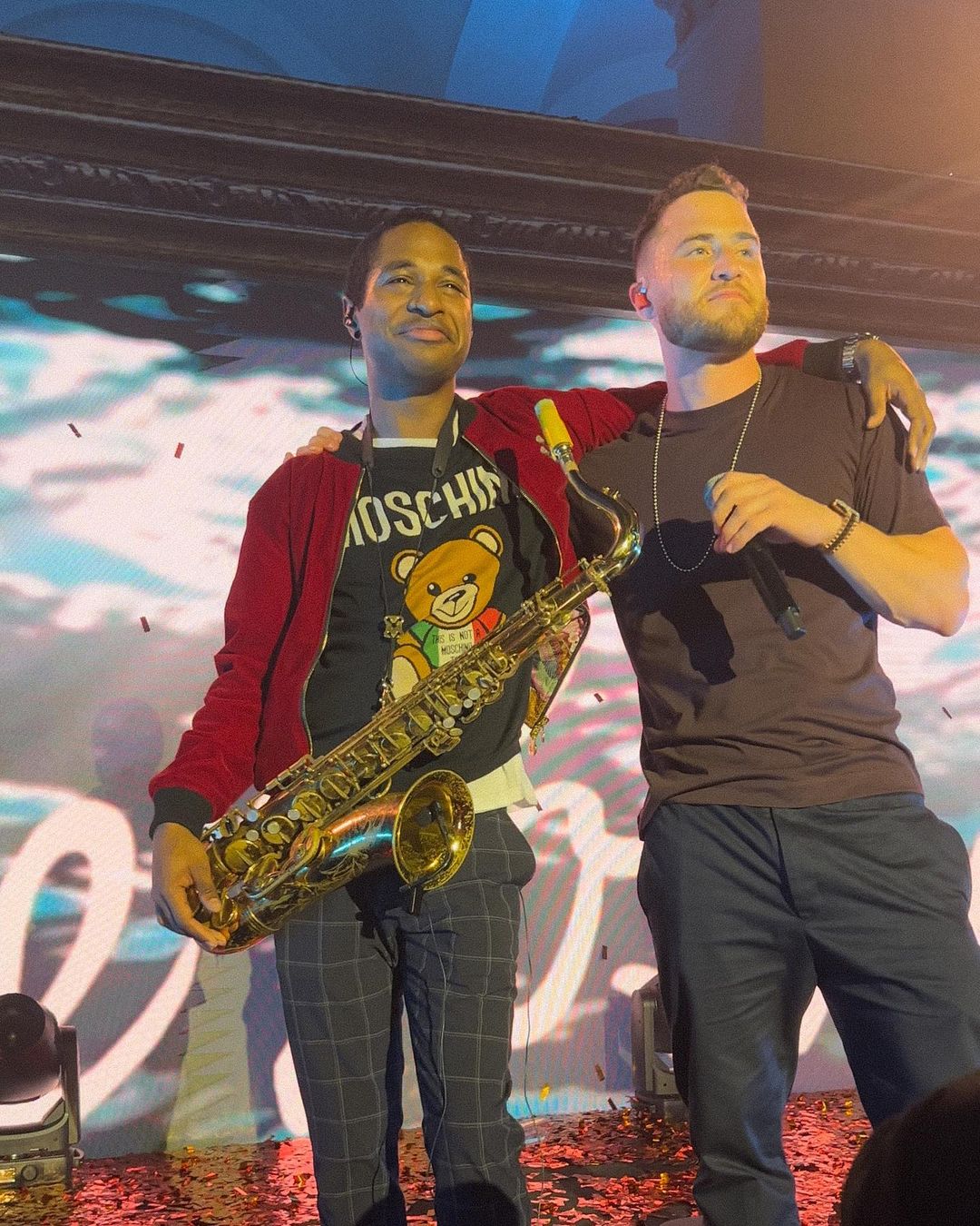 Jacob Scesney and Mike Posner
Photo credit: Carly Knight 
 Jacob Scesney and Mike Posner
Photo credit: Carly Knight