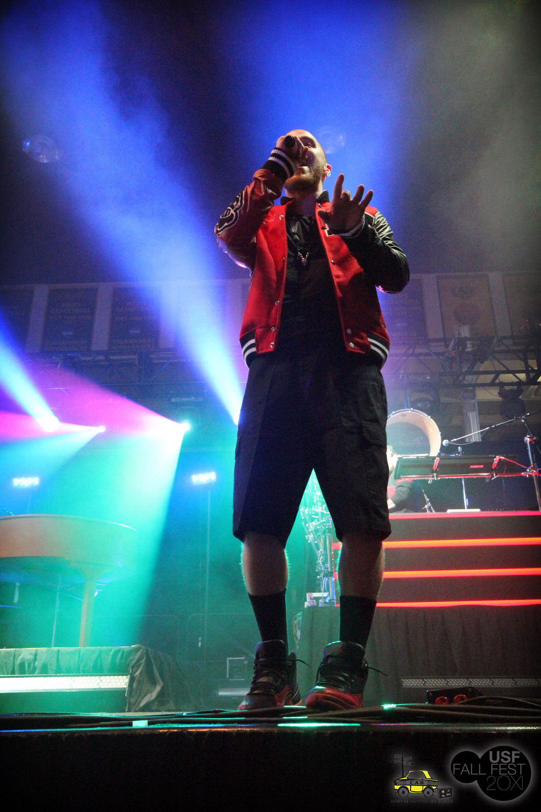 Mike Posner performing at the University of San Francisco's 2011 Fall Fest Concert October 1, 2011
Photo by Evelyn Obamos
