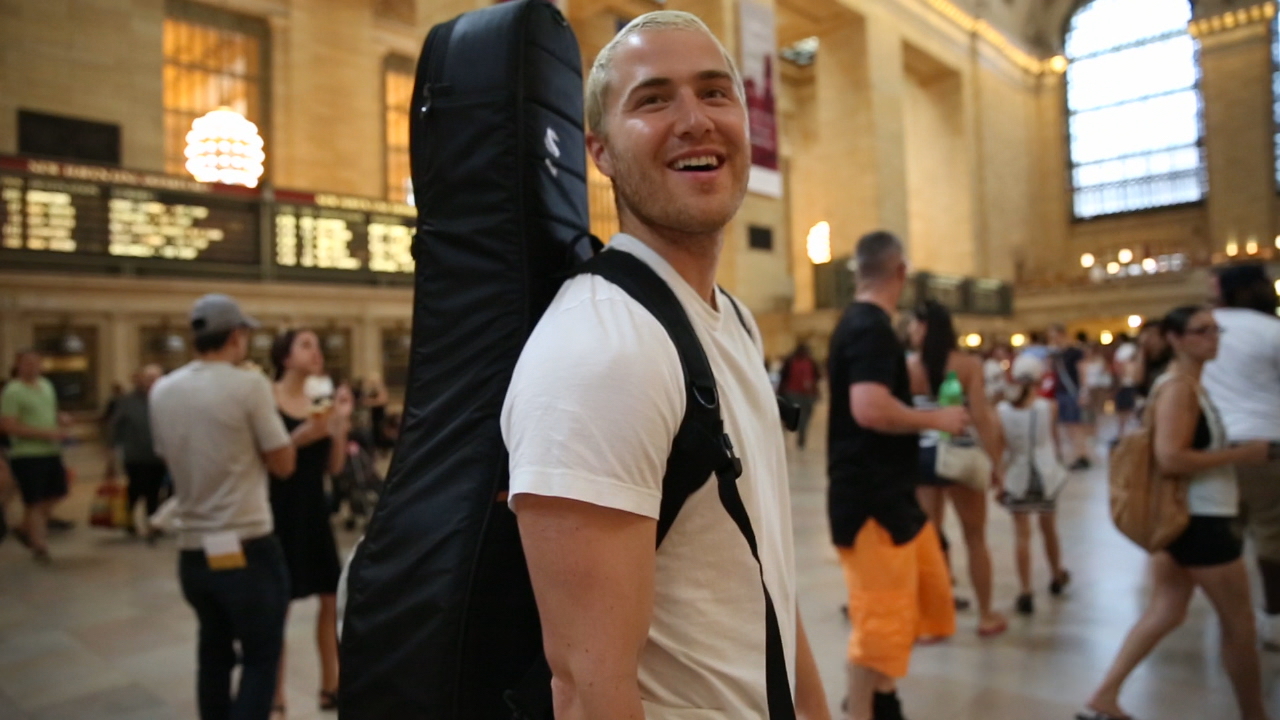 Mike Posner in New York on July 8, 2016
