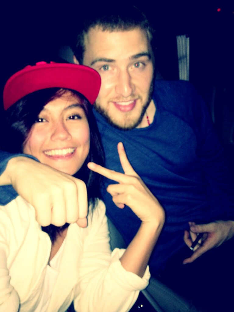Agnes Monica and Mike Posner headed to Indonesian restaurant Simpang Asia - Los Angeles, CA 2/16/13
Photo by Agnes Monica
