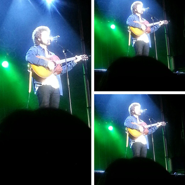 Mike Posner performing at the Arkansas State Fair in Little Rock, AR October 19, 2014
