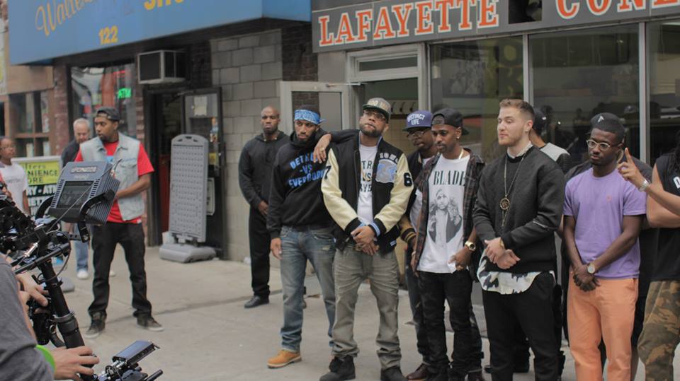 Big Sean, Mike Posner, and all of Finally Famous crew at Lafayette Coney Island - Detroit, MI 9/21/13
