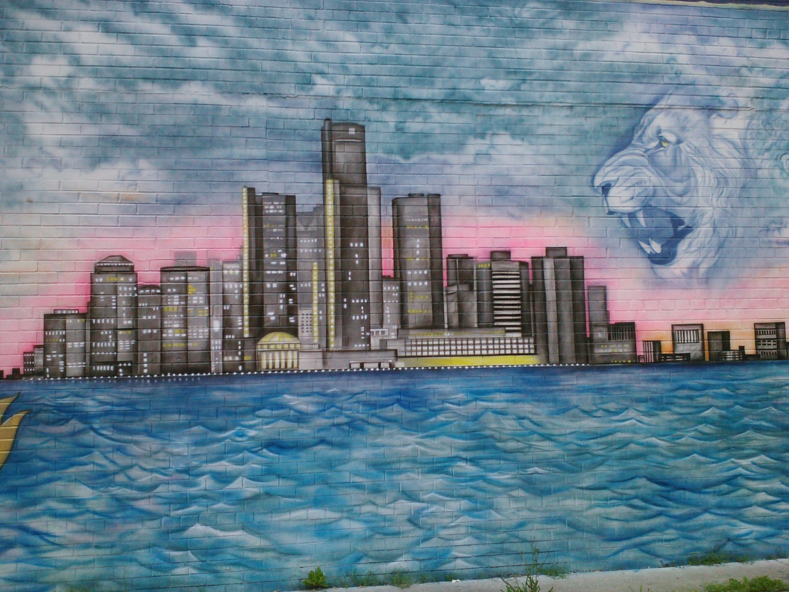 City of Detroit in a mural off Dexter Ave - Detroit, MI 6/9/13
Photo by Dazzle Turner
twitter.com/DazzlePosner
The mural is located at:
Dexter Check Cashing
13237 Dexter Avenue
Detroit, MI 48238
 City of Detroit in a mural off Dexter Ave - Detroit, MI 6/9/13
Photo by Dazzle Turner
twitter.com/DazzlePosner
The mural is located at:
Dexter Check Cashing
13237 Dexter Avenue
Detroit, MI 48238