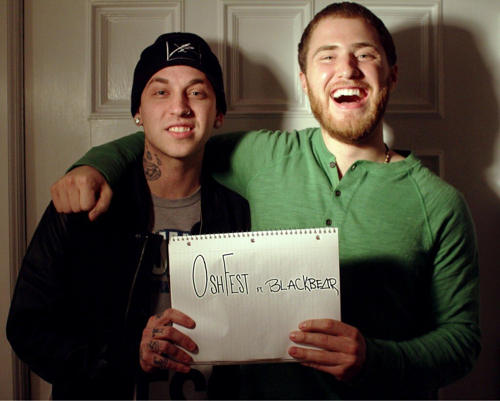 Mat "Blackbear" Musto and Mike Posner 2/20/13
