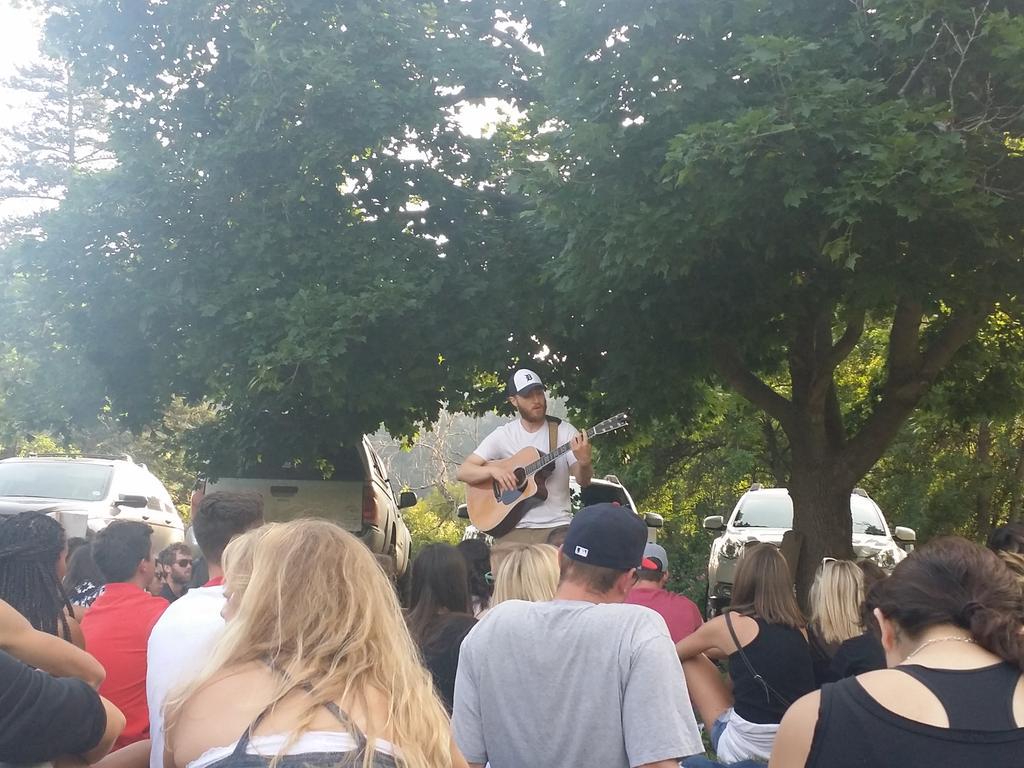 Mike Posner performing at the Chautauqua Park in Boulder, CO July 1, 2015
twitter.com/COmmjRefugee
 Mike Posner performing at the Chautauqua Park in Boulder, CO July 1, 2015
twitter.com/COmmjRefugee