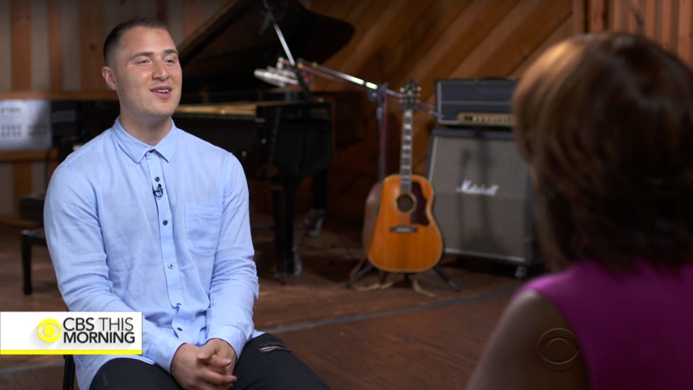 Gayle King Interviews Mike Posner
