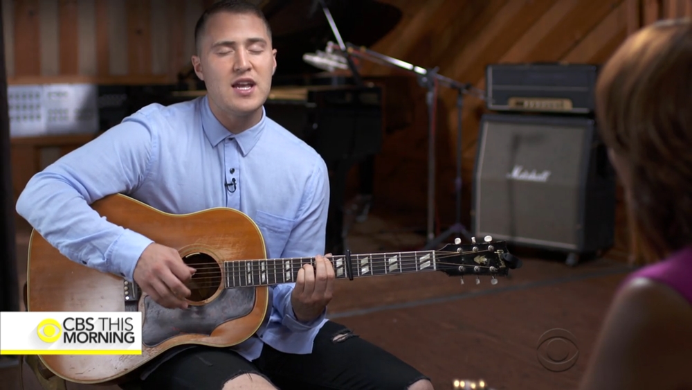 Gayle King Interviews Mike Posner

