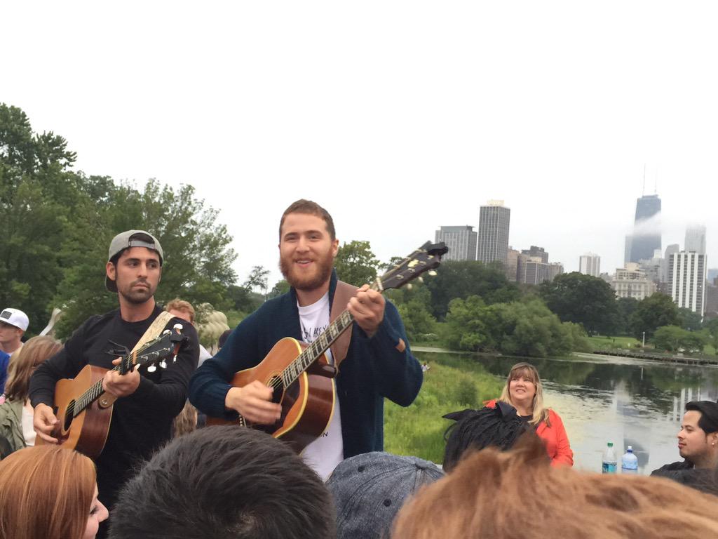Mike Posner and Adam Friedman performing at Lincoln Park in Chicago, IL July 8, 2015
twitter.com/mikehummel
 Mike Posner and Adam Friedman performing at Lincoln Park in Chicago, IL July 8, 2015
twitter.com/mikehummel