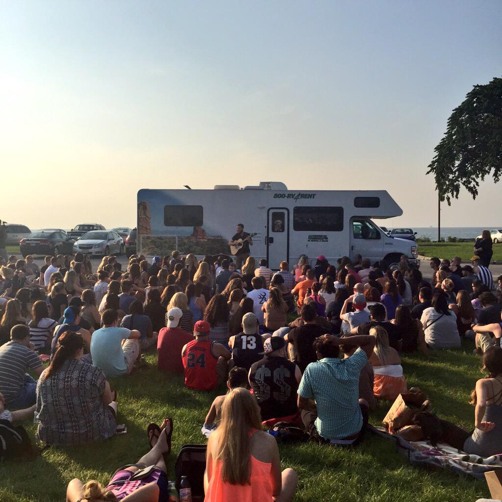 Mike Posner at Edgewater Park in Cleveland, OH July 6, 2015
twitter.com/annabeyerle
 Mike Posner at Edgewater Park in Cleveland, OH July 6, 2015
twitter.com/annabeyerle