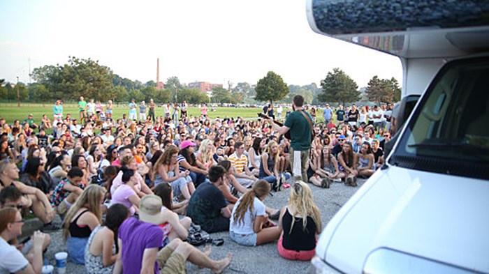 Mike Posner performing at Edgewater Park in Cleveland, OH July 6, 2015
MikePosner.com
 Mike Posner performing at Edgewater Park in Cleveland, OH July 6, 2015
MikePosner.com