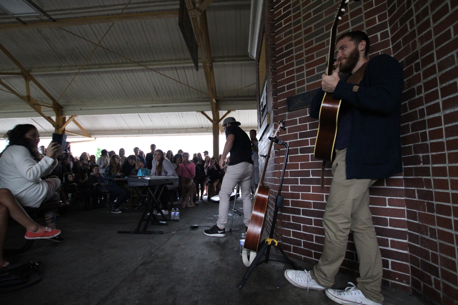 Mike Posner and Adam Friedman at Belle Isle Aquarium in Detroit, MI July 7, 2015
Photo by Chester Pink
ChesterIsPink.com
 Mike Posner and Adam Friedman at Belle Isle Aquarium in Detroit, MI July 7, 2015
Photo by Chester Pink
ChesterIsPink.com