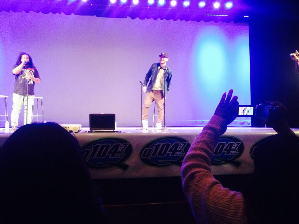 Mike Posner speaking Grand Terrace High School in Grand Terrace, CA 5/22/14
Twitter @dalalhilou
 Mike Posner speaking Grand Terrace High School in Grand Terrace, CA 5/22/14
Twitter @dalalhilou