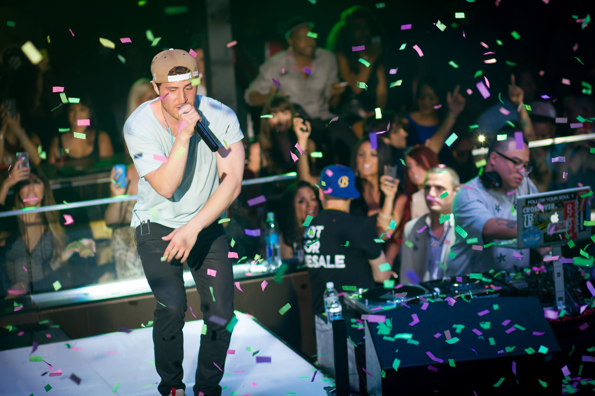 Mike Posner performing at HAZE Nightclub in Las Vegas, NV 7/13/14
TheSource.com
