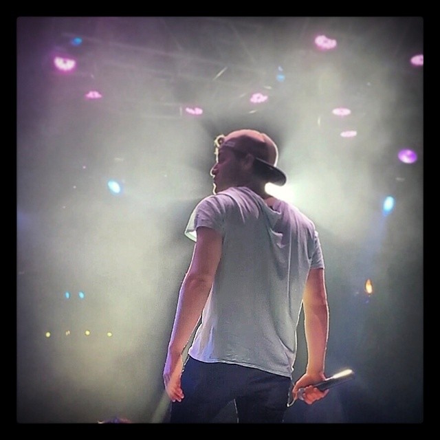 Mike Posner performing at HAZE Nightclub in Las Vegas, NV 7/13/14
Instagram @kidkwame
