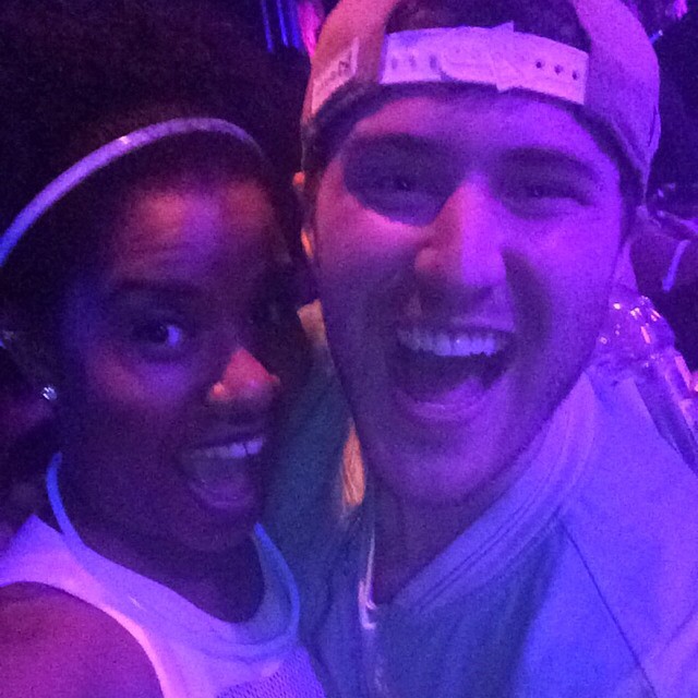Mike Posner with Joclene at HAZE Nightclub in Las Vegas, NV 7/13/14
Instagram @tryjocosity
