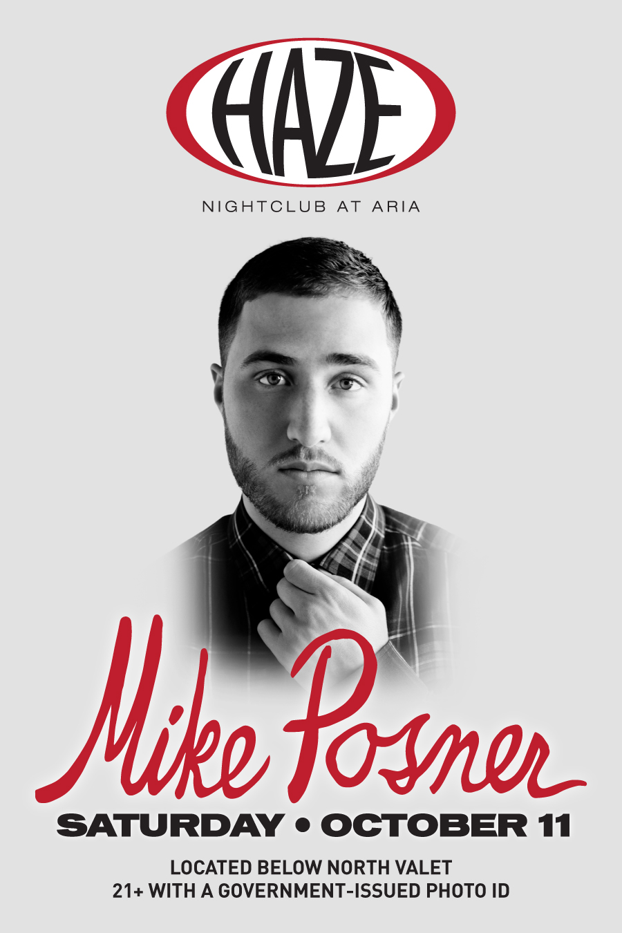 HAZE Nightclub poster
