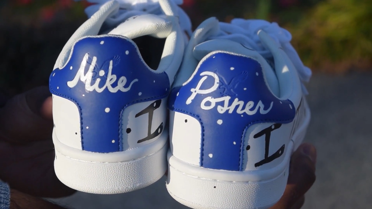 Custom Painted Mike Posner "I Took A Pill In Ibiza" Shoes
Painted by Aydreon Wynn
