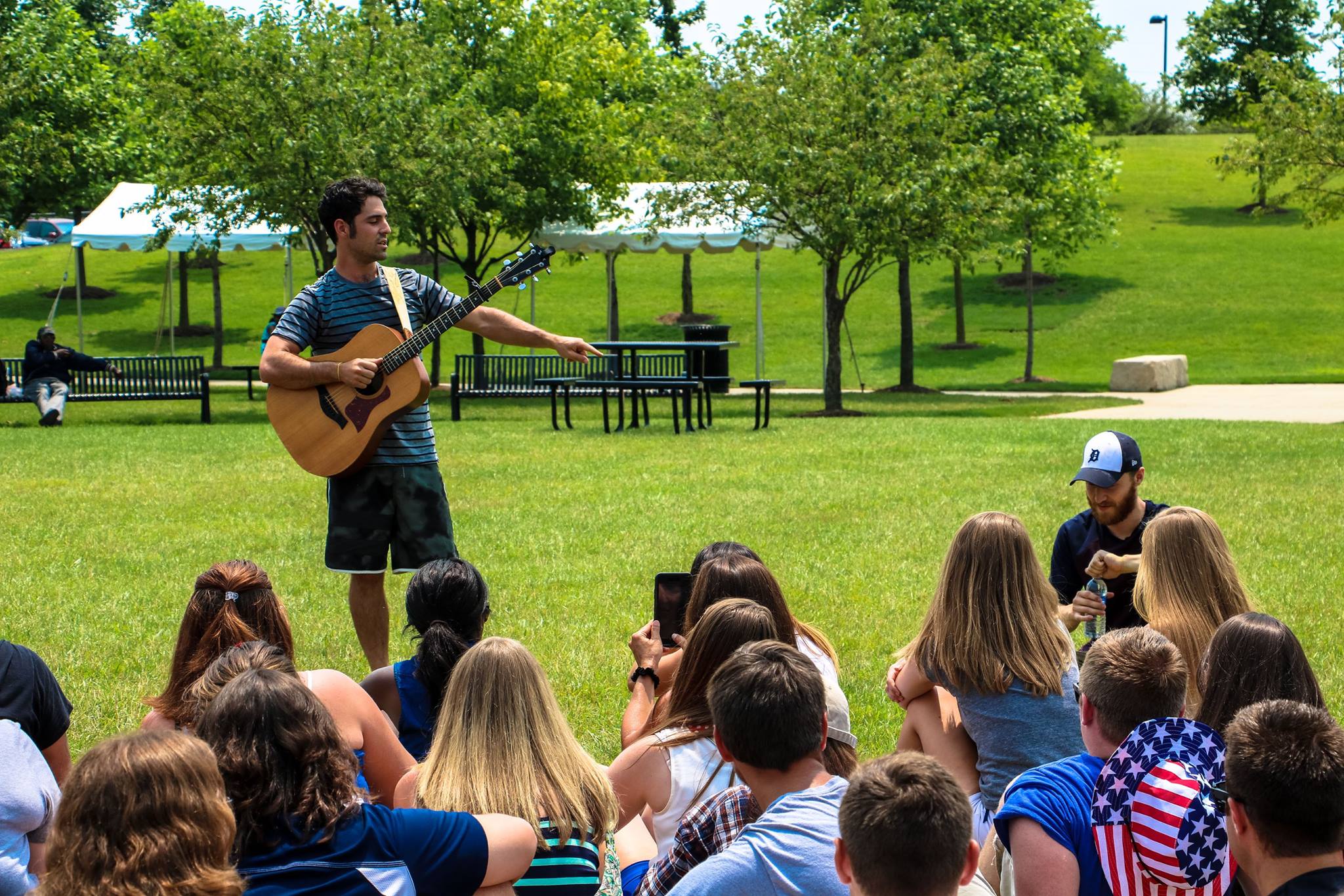 Mike Posner and Adam Friedman at White River State Park in Indianapolis, IN July 4, 2015
Photo by Jarrod Freeman
facebook.com/FreemonProductions
 Mike Posner and Adam Friedman at White River State Park in Indianapolis, IN July 4, 2015
Photo by Jarrod Freeman
facebook.com/FreemonProductions