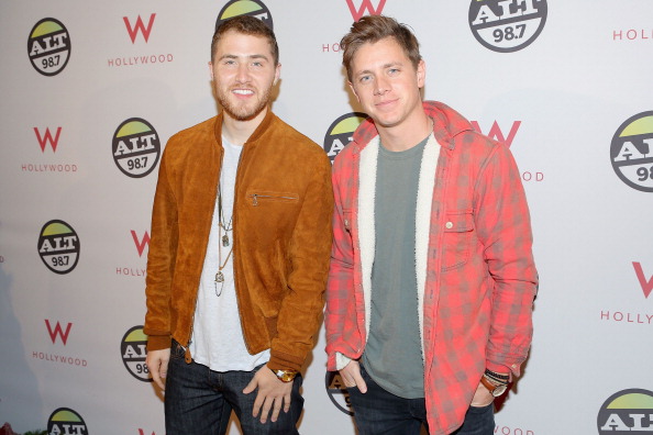 Mike Posner and Jef Holm at The ALTimate Rooftop Christmas Party - Hollywood, CA 12/10/13
 Mike Posner and Jef Holm at The ALTimate Rooftop Christmas Party - Hollywood, CA 12/10/13