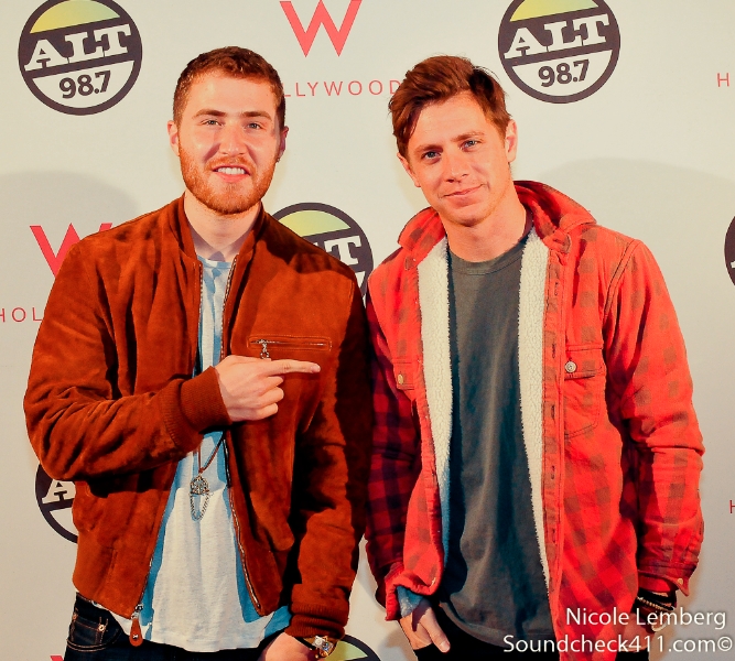 Mike Posner and Jef Holm at The ALTimate Rooftop Christmas Party - Hollywood, CA 12/10/13
 Mike Posner and Jef Holm at The ALTimate Rooftop Christmas Party - Hollywood, CA 12/10/13