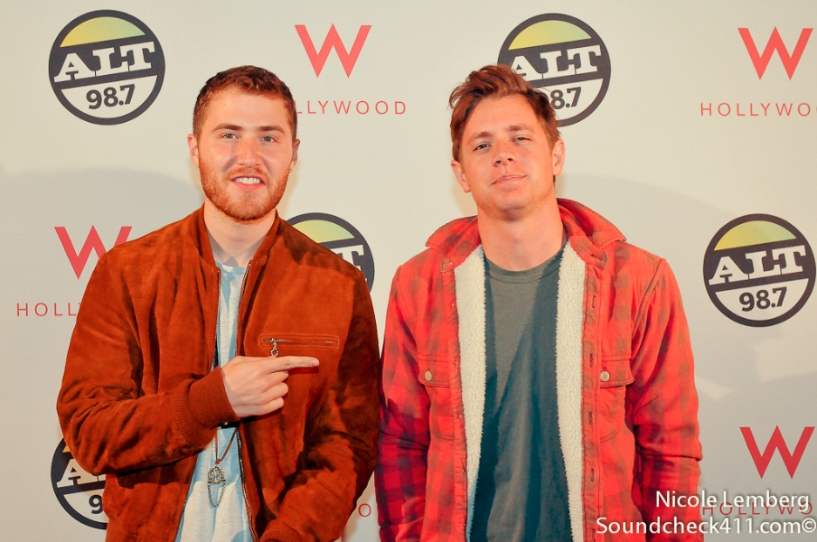 Mike Posner and Jef Holm at The ALTimate Rooftop Christmas Party - Hollywood, CA 12/10/13
 Mike Posner and Jef Holm at The ALTimate Rooftop Christmas Party - Hollywood, CA 12/10/13