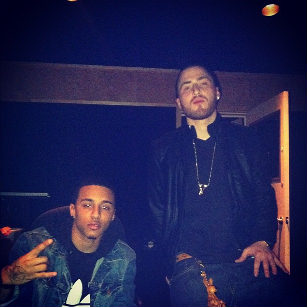 Kirko Bangz and Mike Posner 1/17/12
