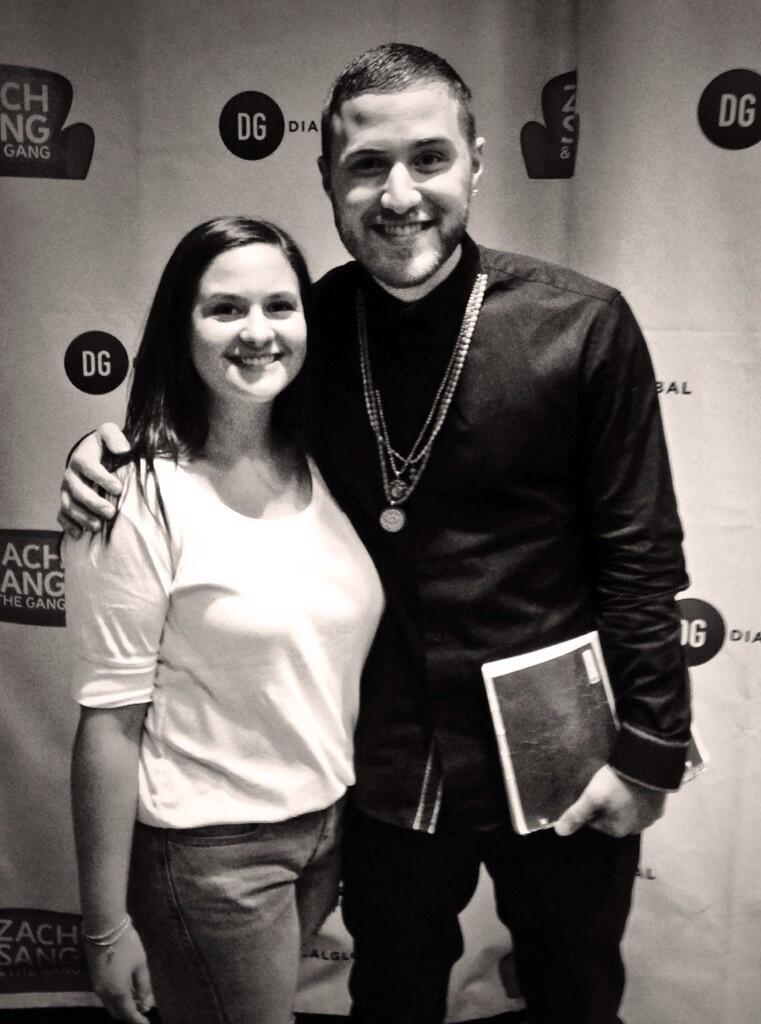 Lauren Campbell and Mike Posner at Zach Sang and The Gang in NYC 8/5/13
Photo by Lauren Campbell
twitter.com/laurencampbell
 Lauren Campbell and Mike Posner at Zach Sang and The Gang in NYC 8/5/13
Photo by Lauren Campbell
twitter.com/laurencampbell