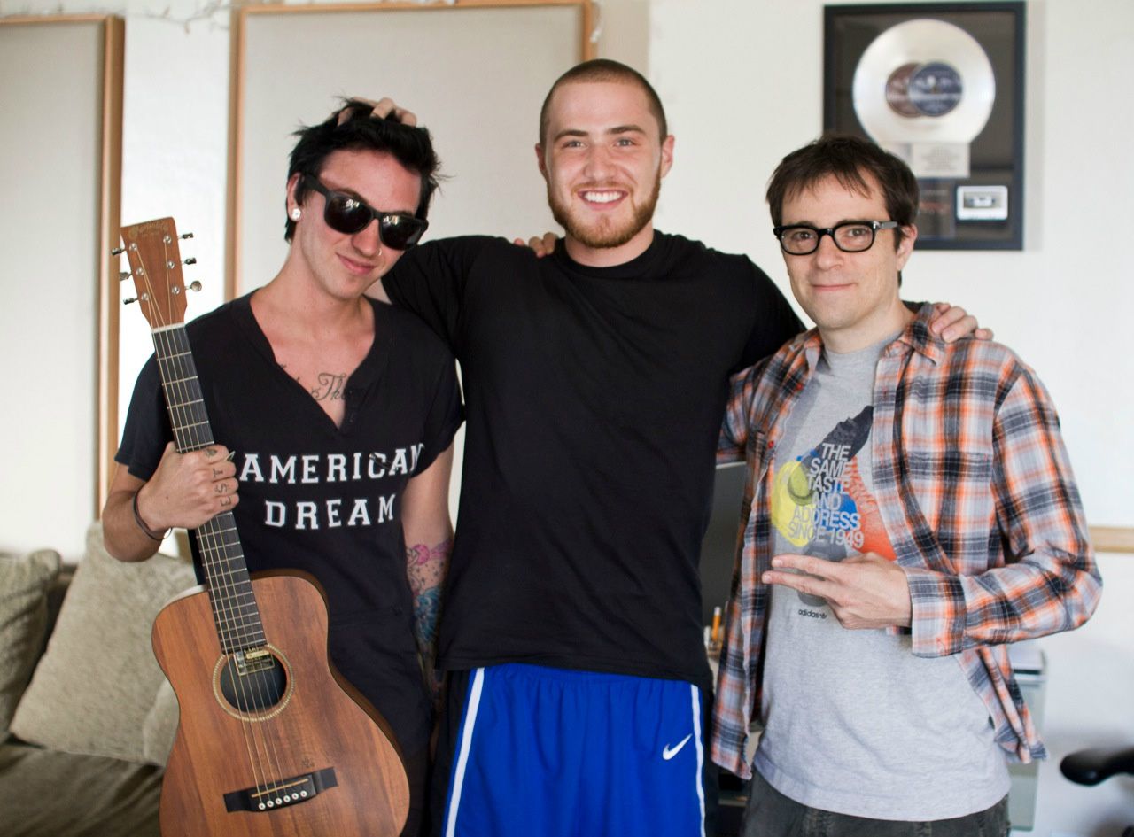 Mat Musto, Mike Posner, & Rivers Cuomo 8/25/11
 Mat Musto, Mike Posner, & Rivers Cuomo 8/25/11