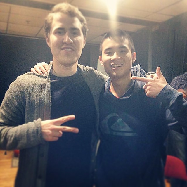 Mike Posner visiting with students at Berklee College of Music in Boston, MA March 30, 2015
instagram.com/maxwang7
 Mike Posner visiting with students at Berklee College of Music in Boston, MA March 30, 2015
instagram.com/maxwang7