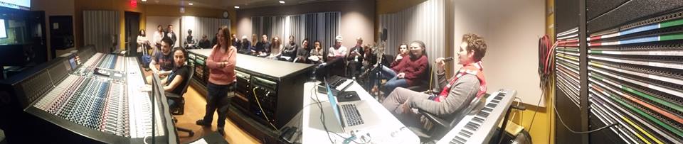 Mike Posner visiting with students at Berklee College of Music in Boston, MA March 30, 2015
facebook.com/BerkleeSWD
 Mike Posner visiting with students at Berklee College of Music in Boston, MA March 30, 2015
facebook.com/BerkleeSWD
