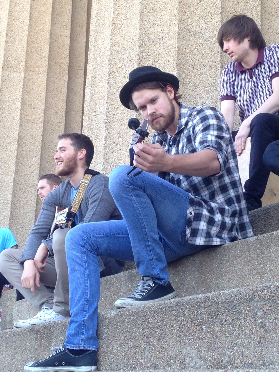 Mike Posner, Hot Chelle Rae, and Chord Overstreet performing at Centennial Park in Nashville, TN May 13, 2015 
macyalexandriakilgore.tumblr.com
