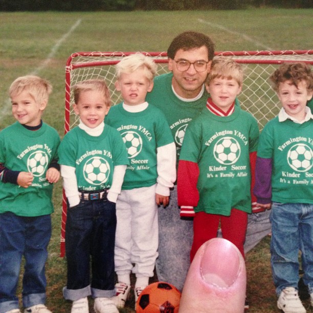 Mike Posner as a little soccer player when he was a young boy
Photo by Mike Posner
instagram.com/mikeposner
