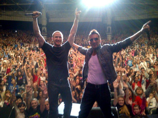 Mike Posner and Clinton Sparks at MA show 5/21/11
Mike Posner and Clinton Sparks at MA show 5/21/11