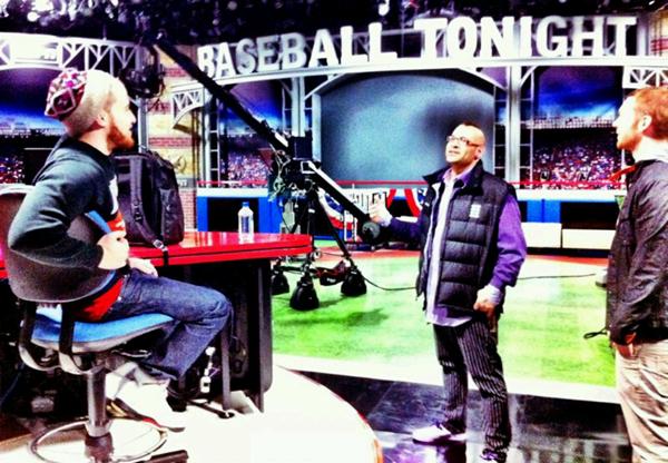 Mike Posner at the ESPN studios 11/10/11
 Mike Posner at the ESPN studios 11/10/11