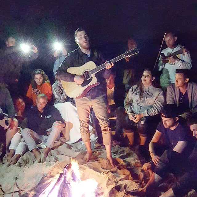 Mike Posner singing by a campfire at Flying Point Beach in Southampton, NY June 10, 2015
instagram.com/chrstiantaylor
 Mike Posner singing by a campfire at Flying Point Beach in Southampton, NY June 10, 2015
instagram.com/chrstiantaylor